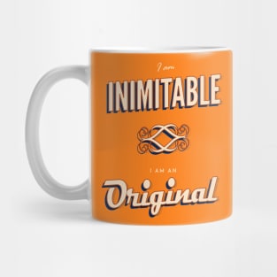 Aaron Burr Wait For It I Am Inimitable Mug